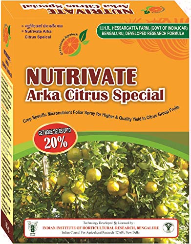 See full amazon price history chart for NUTRIVATE Arka Citrus Special Fertilizer for Citrus Group Crop (Orange, Lime and Sweet Orange, 1 Kg) NUTRIVATE Arka Citrus Special Fertilizer for Citrus Group Crop (Orange, Lime and Sweet Orange, 1 Kg) (B07J5TGJSH) Amazon Price History, Amazon Price Tracker