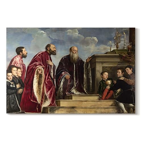 Titian (Tiziano Vecelli) | The Holy Assembly | Wall Art Paintings | GAL089