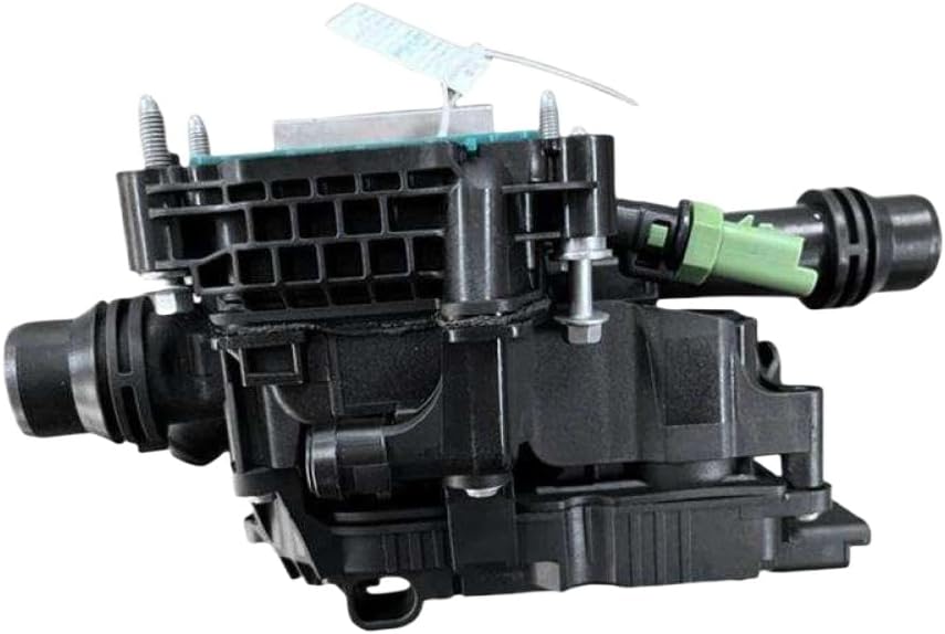 Engine Coolant Thermostat Housing Compatible with 208 3008 508 C3 C4 DS - Replaces 9850364680 9803549480 3642484 8192978