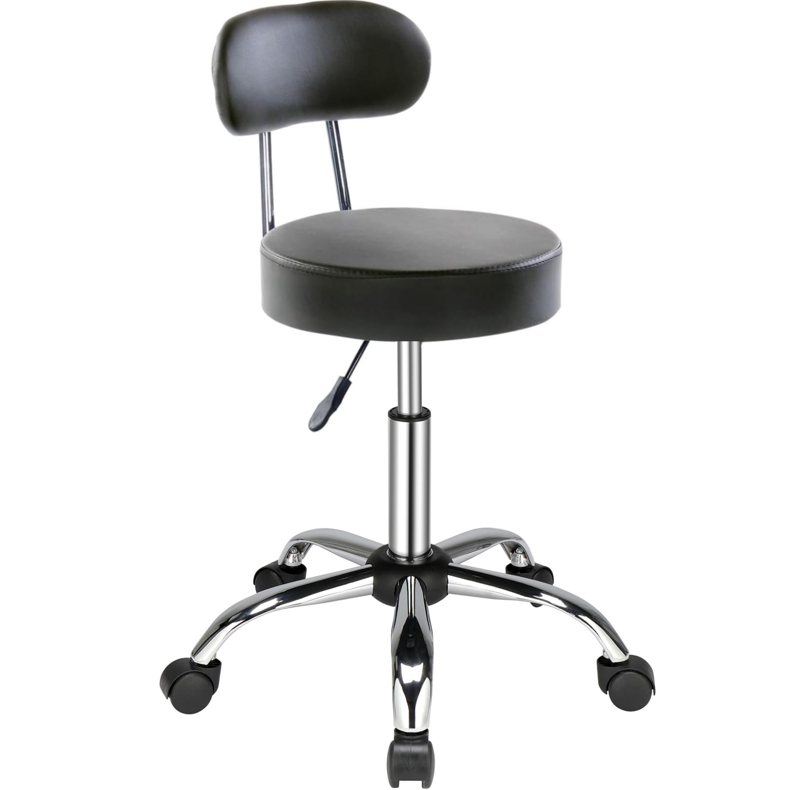 tabouret bureau à roulettes avec dossier