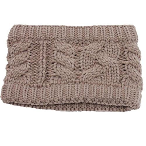 ShungHO Hairband Cap Woolen Braiding Knitted Headband Warm Hats