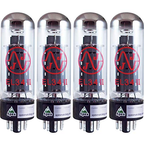 Vacuum Tube - EL34 II, JJ Electronics, Pentode, Apex Matched Quad