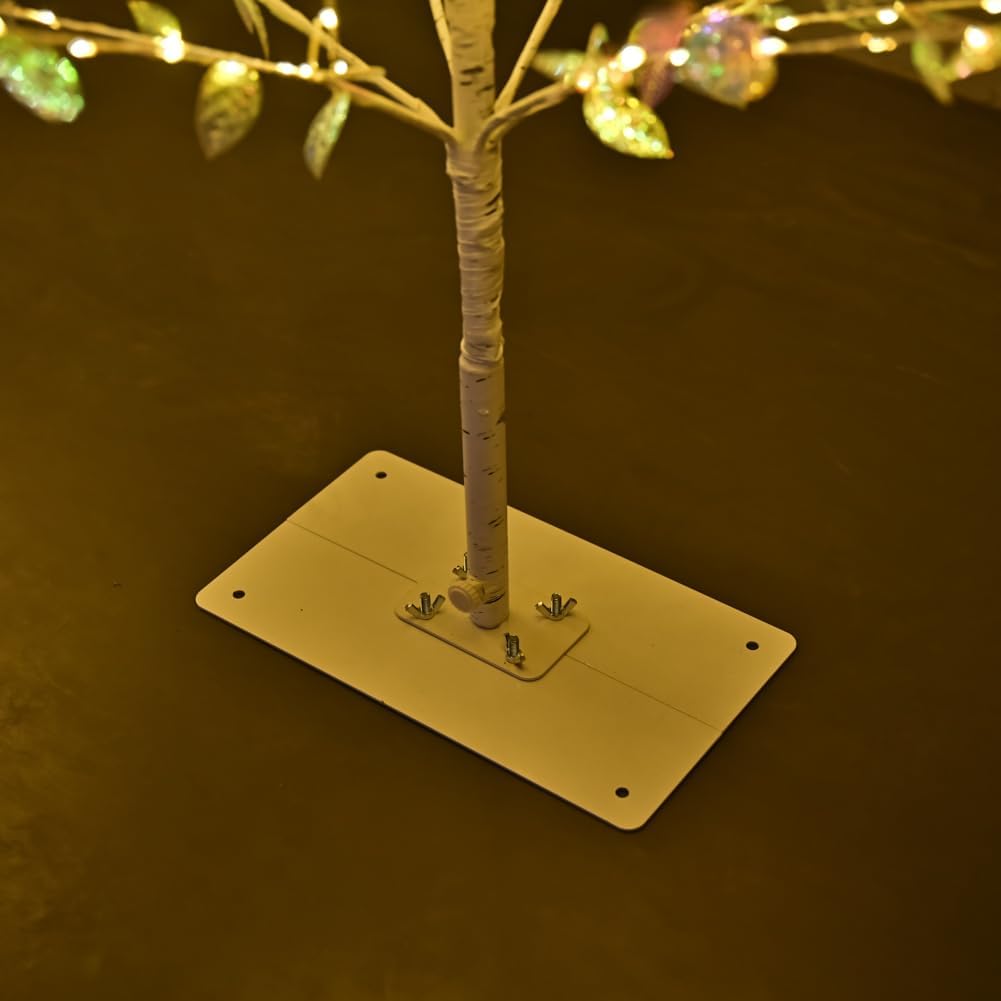 5FT 518LED Lighted Tree with Twinkling Lights, Pre-Lit Artificial Fairy Light Tree for Indoor Outdoor Use, Warm White for Home Decor, Wedding, Christmas
