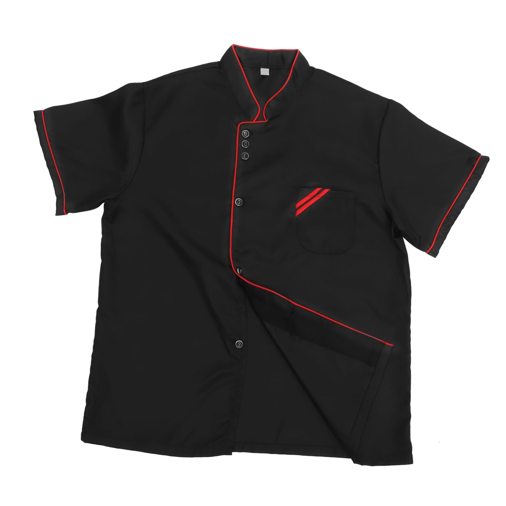 Didiseaon Essential Short Sleeve Men's Chef Coat Breathable Oil-resistant Fabric Xxl Size