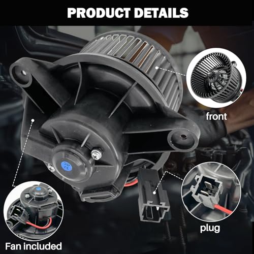 Image of 700198 AC Heater Blower Motor Fan Assembly Fit for Dodge Dakota 2005-2010,for Ram Dakota 2011 5161007AB
