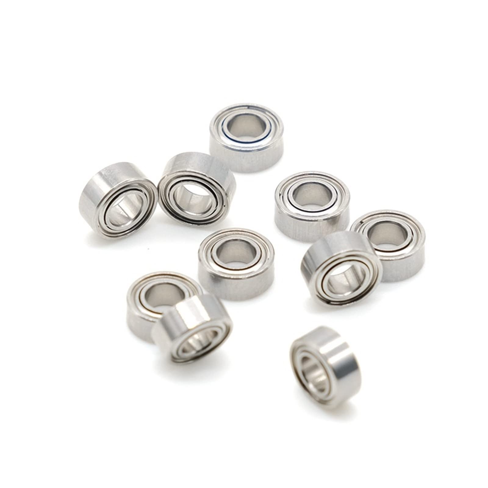 Cuscinetto a sfere a gola profonda in acciaio crom 10 pezzi SMR105ZZ ABEC-7 5x10x4mm Cuscinetto a sfere in acciaio inossidabile Cuscinetti a sfere in miniatura MR105