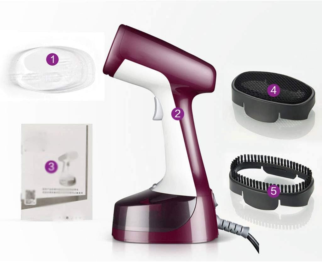 Mini Steam Iron with Voltage Travel Bag, Non-Stick Soleplate, Anti-Slip Handle, Rapid Heating