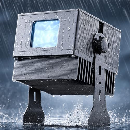 Proyector exterior de onda de agua impermeable IP67 de 20W con zoom manual