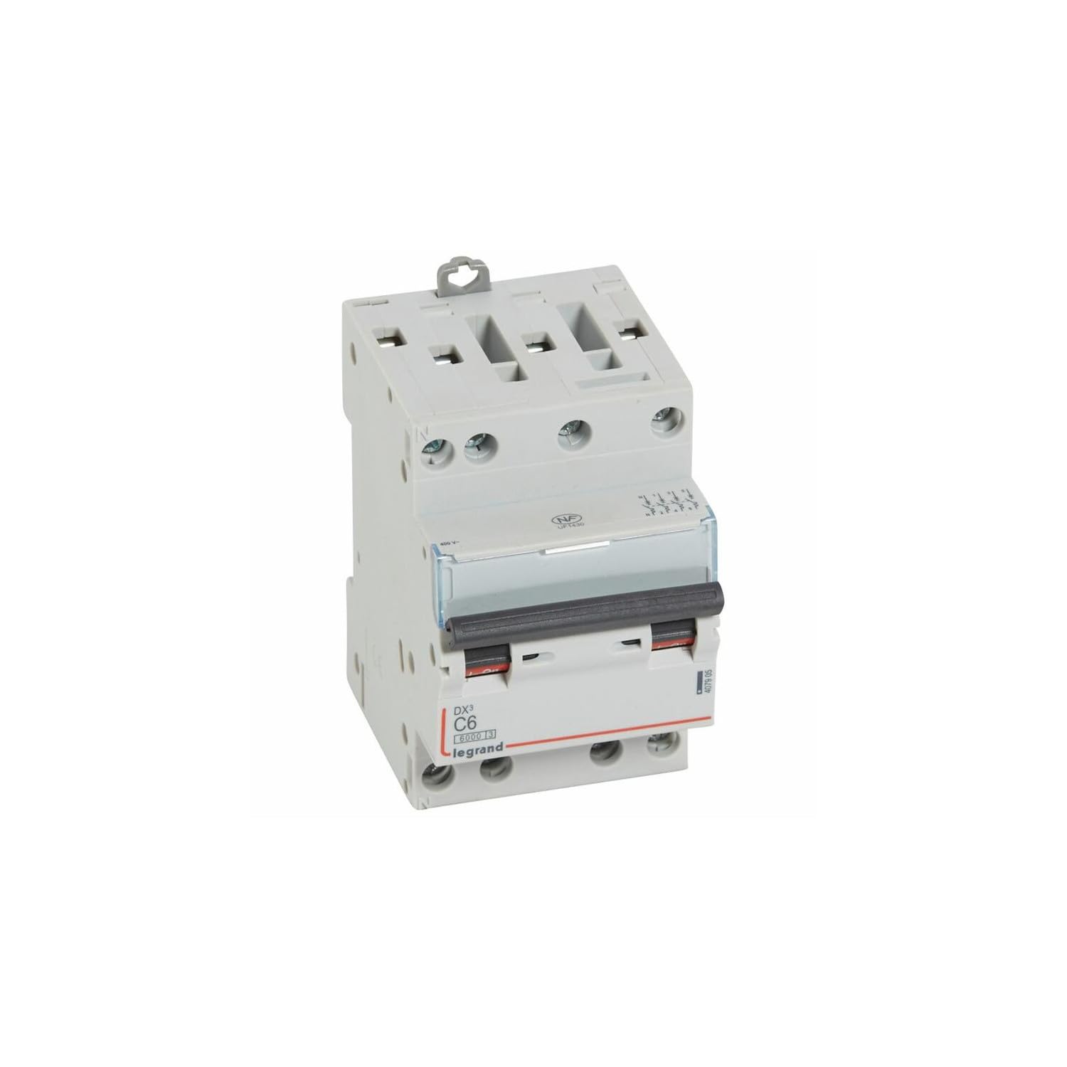 Legrand Dx3 Disjoncteur Tétrapolaire 6A 4P Courbe C 6/10kA