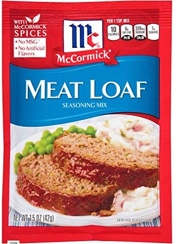 McCormick Meat Loaf Seasoning Mix, 1.5 OZ (Pack - 2)