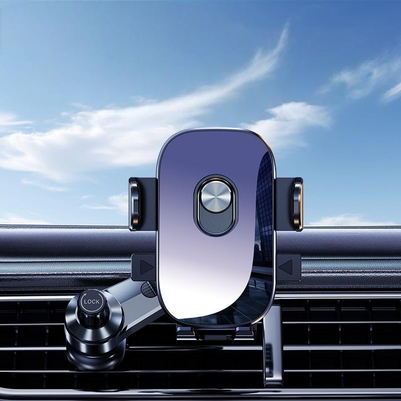 Support téléphone voiture Mercedes Benz Classe A 2018+ pour grille d'aération