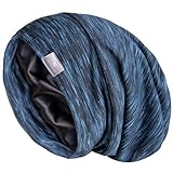 satin overall bonprix Funktioneller Beanie Hut: Dieser Hut eignet sich nicht nur zum täglichen Tragen und Schlafen, sondern kann auch als Trainingskappe beim Laufen, Radfahren und Basketballspielen sowie als tägliche Kopfbedeckung im Freien oder an windigen Tagen verwendet werden. Großer Raum eignet sich für langes Haar und großes Kopfdesign. Satinfutter kann Ihr Haar bei der Arbeit schützen.