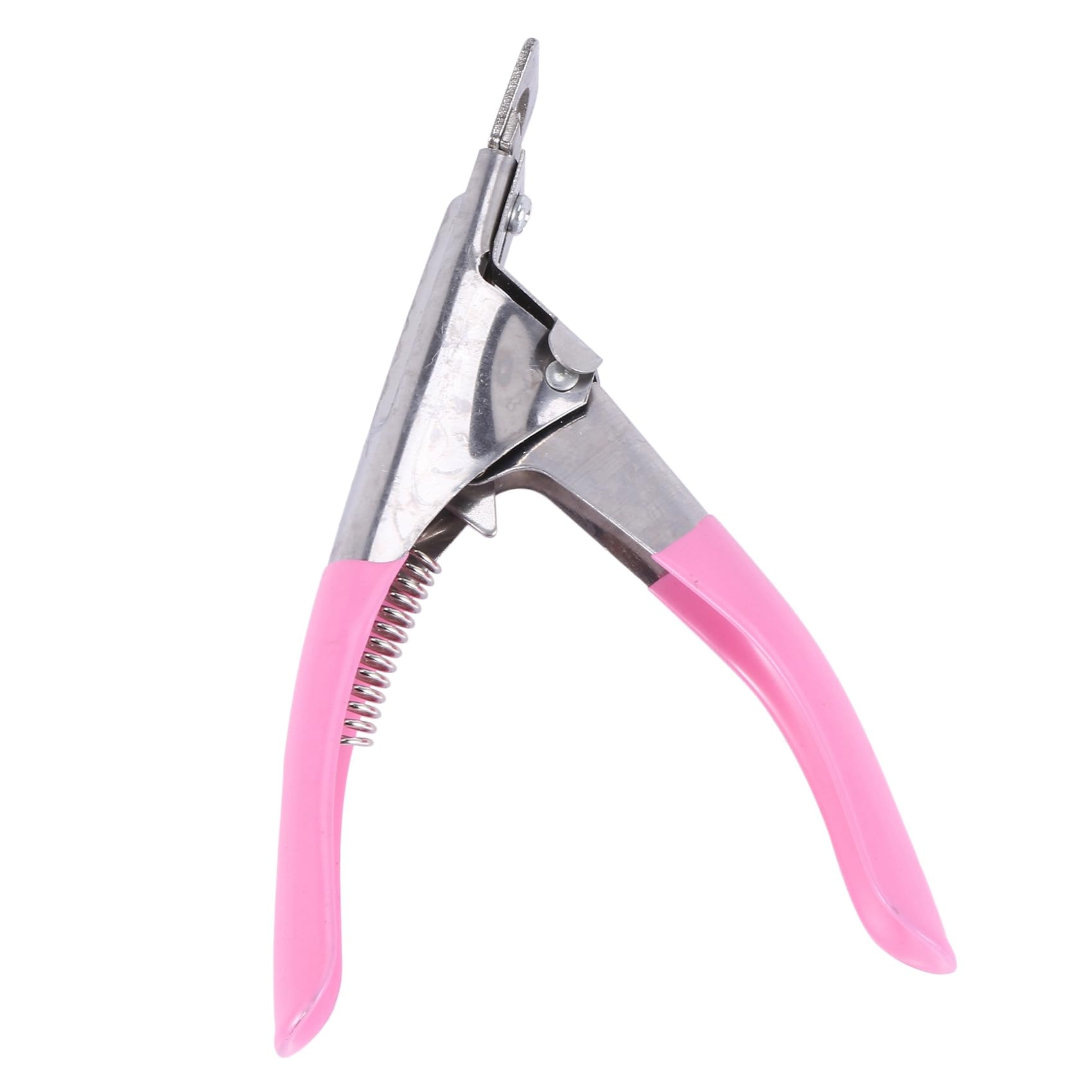 Bloepum 2X Nail Clippers for Nails and False Acrylic Nails Easy to Use Pink.