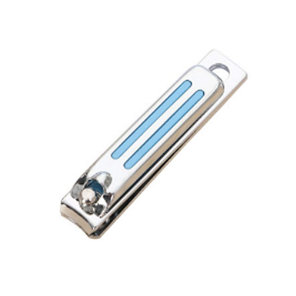 JINGYAN Obcinacz do paznokci Clippers do paznokci Dorosłych Dzieci Carbon Steel Blue 1.2 * 5, cm Przenośne domki