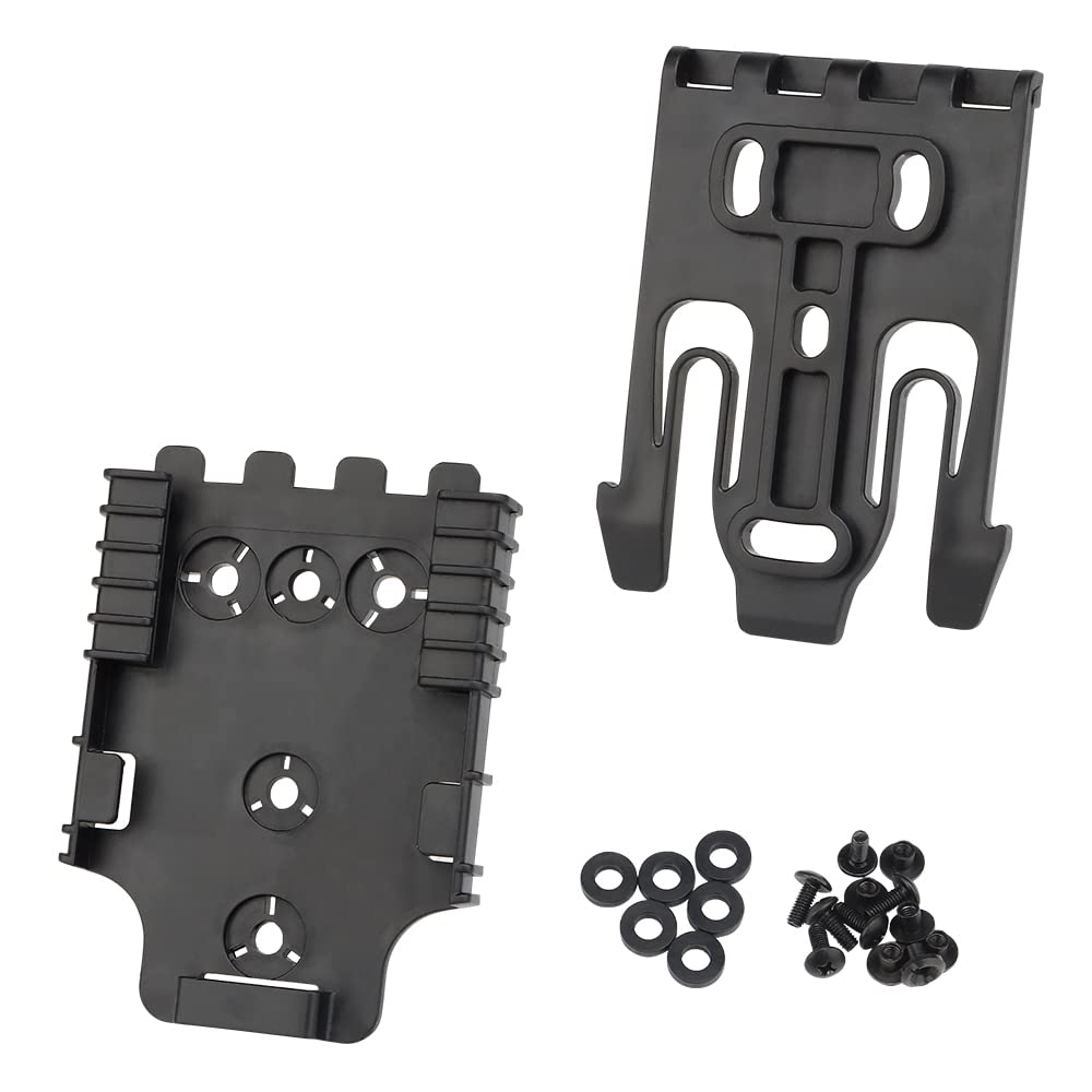 Tactical QLS Gun Holster Adapter Base Qucik Release Buckle Kit, Quick Pull Holster Adapter Base Zubehör