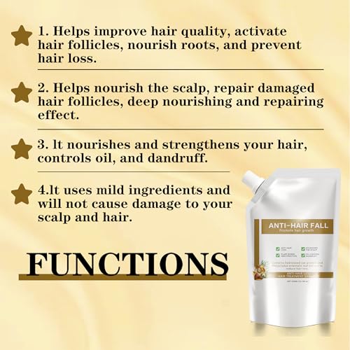 Image of Remimpi Anti Hair Loss Shampoo, Anti-Hair Fall Promote H air Growth Shampoo-Women with Thinning Hair, Daily Hair Care Routine, for All Hair Types-2Pcs(200ml)