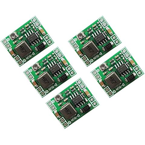 TECNOIOT 5pcs Ultra-Small DC-DC Step Down Power 3A MP1584 Adjustable Replace LM2596 Cover