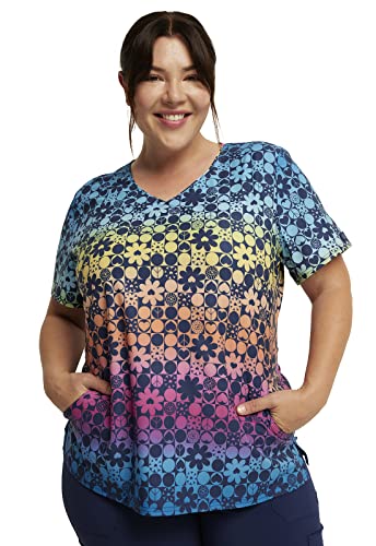 Blouse médicale Dickies DK853 S col V anti-stress et confortable