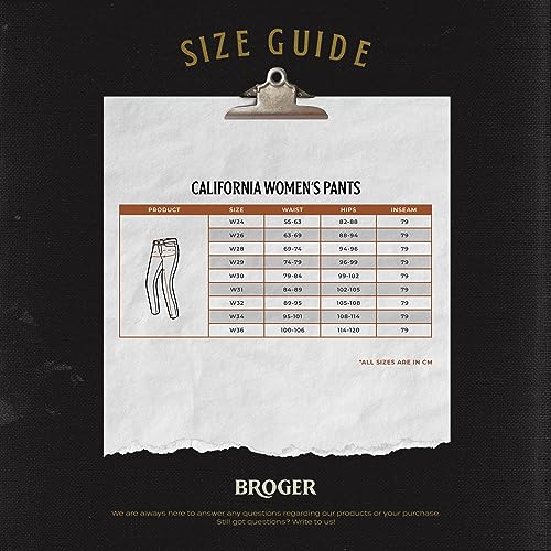 Motorradjeans für Damen BROGER California Lady mit Aramidfaser-Futter