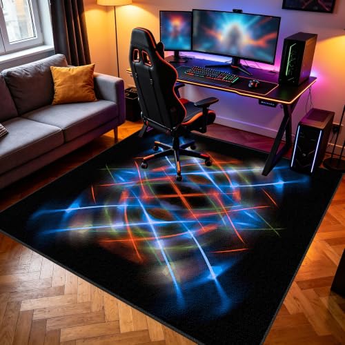 Tapis de jeu gaming pour chambre 170x200cm antidérapant - 3