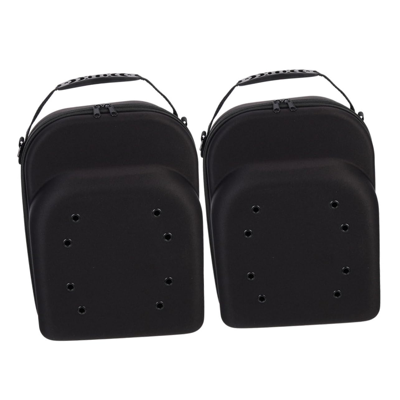 Amosfun Organizer Cappelli da Baseball in Eva Nero, 2 Pezzi