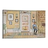 Carl Larsson Maler-Kunstwerk in der Ecke, Poster, 