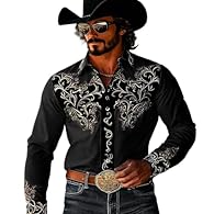 Classic western design with a unique and fashionable print pattern for your casual wardrobe The comfort fabric ensures a soft and breathable feel and guarantees all-day comfort, whether in everyday life or during light outdoor activities. Versatile b...