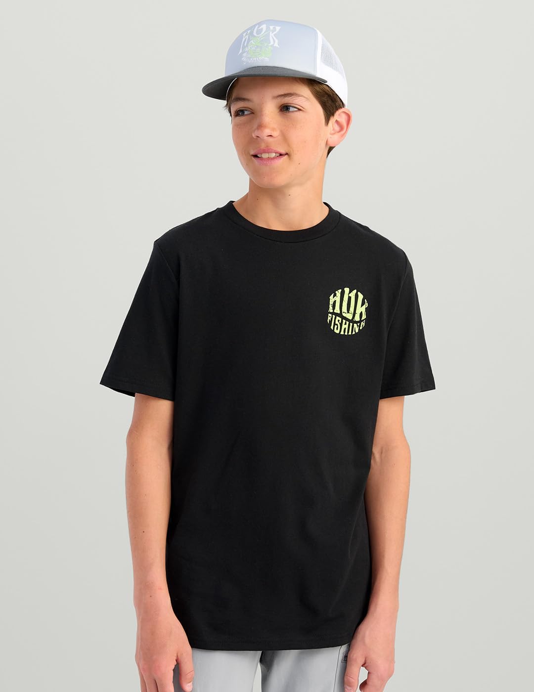 HUK Boys Short Sleeve Performance Tee, Fishing T-Shirt for Kids - Image 2