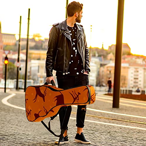 Hondank Housse de transport étanche pour guitare avec bandoulière réglable Bleu, Multicolore 07, 42.9×16.9×4.7 in… - Les Beatles, Paul McCartney, John Lennon, RIngo Starr, George Harrison Hondank Housse de transport étanche pour guitare avec bandoulière réglable Bleu, Multicolore 07, 42.9x16.9x4.7 in… – Image 7