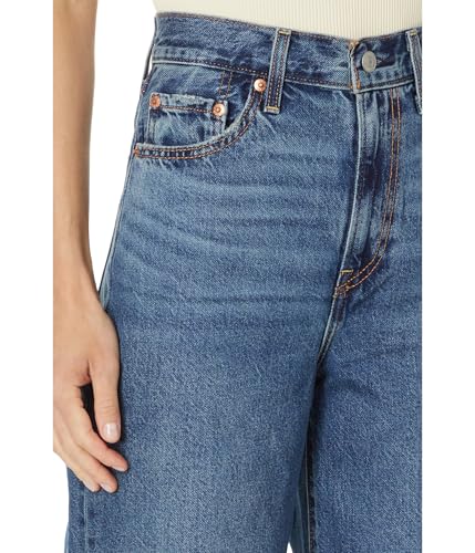 11 Best Mid Rise Jeans for Women Over 50 (That Actually Fit Right) 17 Levi's Women's Ribcage Wide Leg Jeans, Polar Perimeter, 28