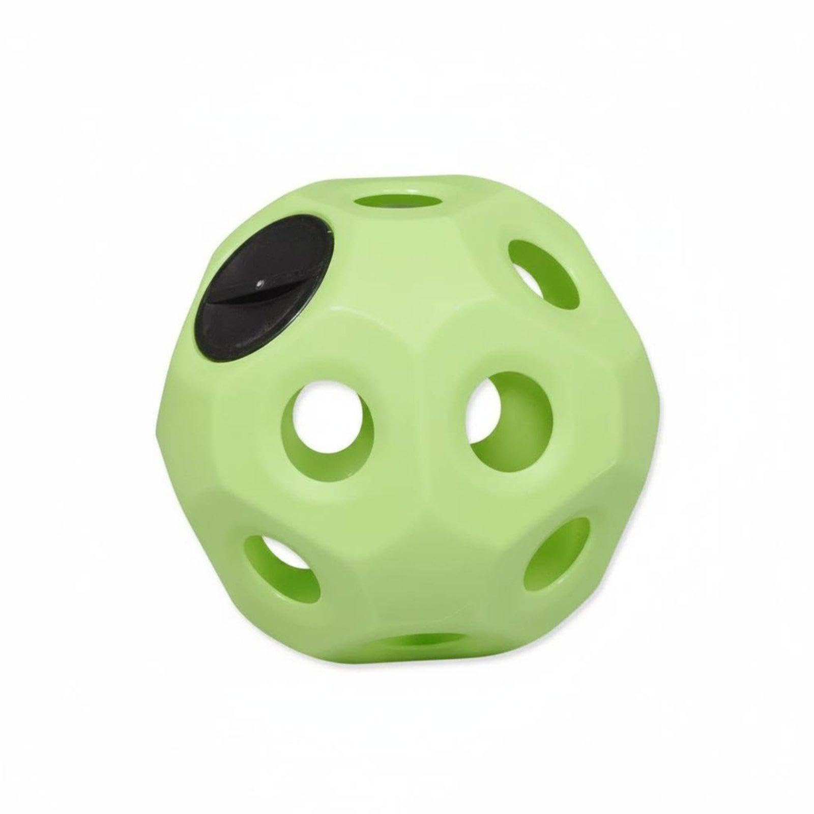 Hanging Hay Feeder Ball Multi-Hole Design Hay Feeder Ball Slow Feeding Animal Gear for Stable, Pasture Green-image-38