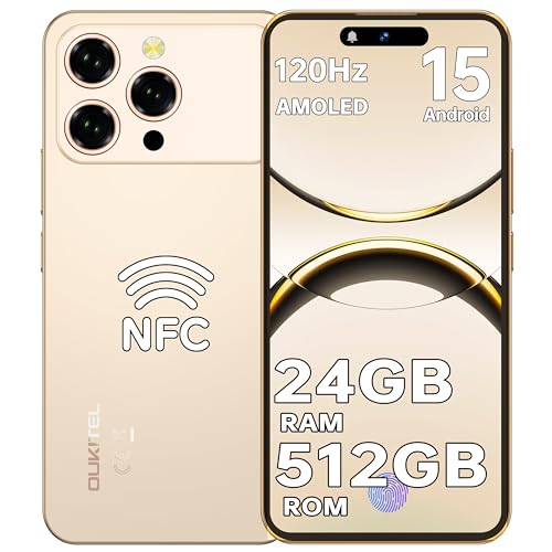 Amazon | OUKITEL P1 PRO Android 15 スマホ 本体 24GB RAM+512GB ROM