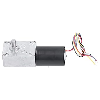High Torque DC Motor, DC Geared Motor Wire Control Brake Function Long Life for Science And Education Toys for Industrial for Electric Toys(16RPM)