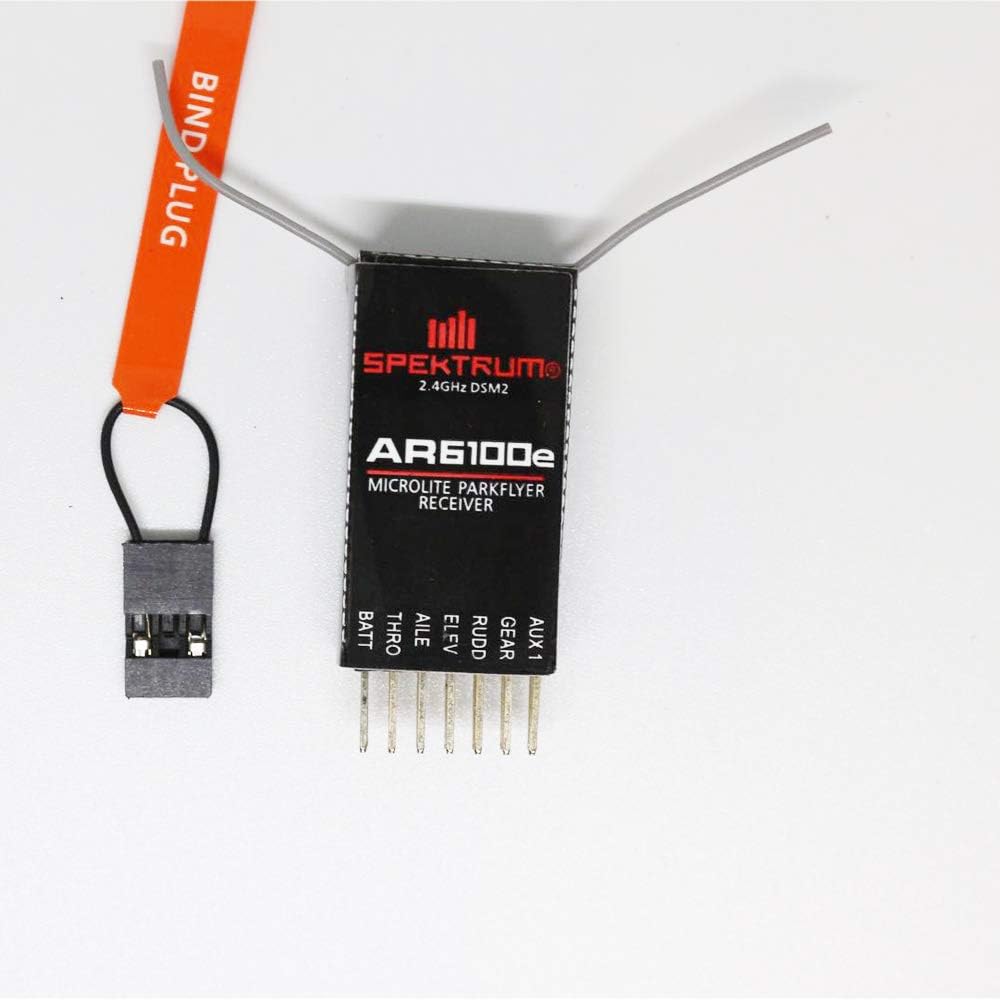 WILLOWLUCKY AR6100e 6 Channel Receiver for SPEKTRUM DSM2 JR 2.4ghz Micro Aircraft Helicopter