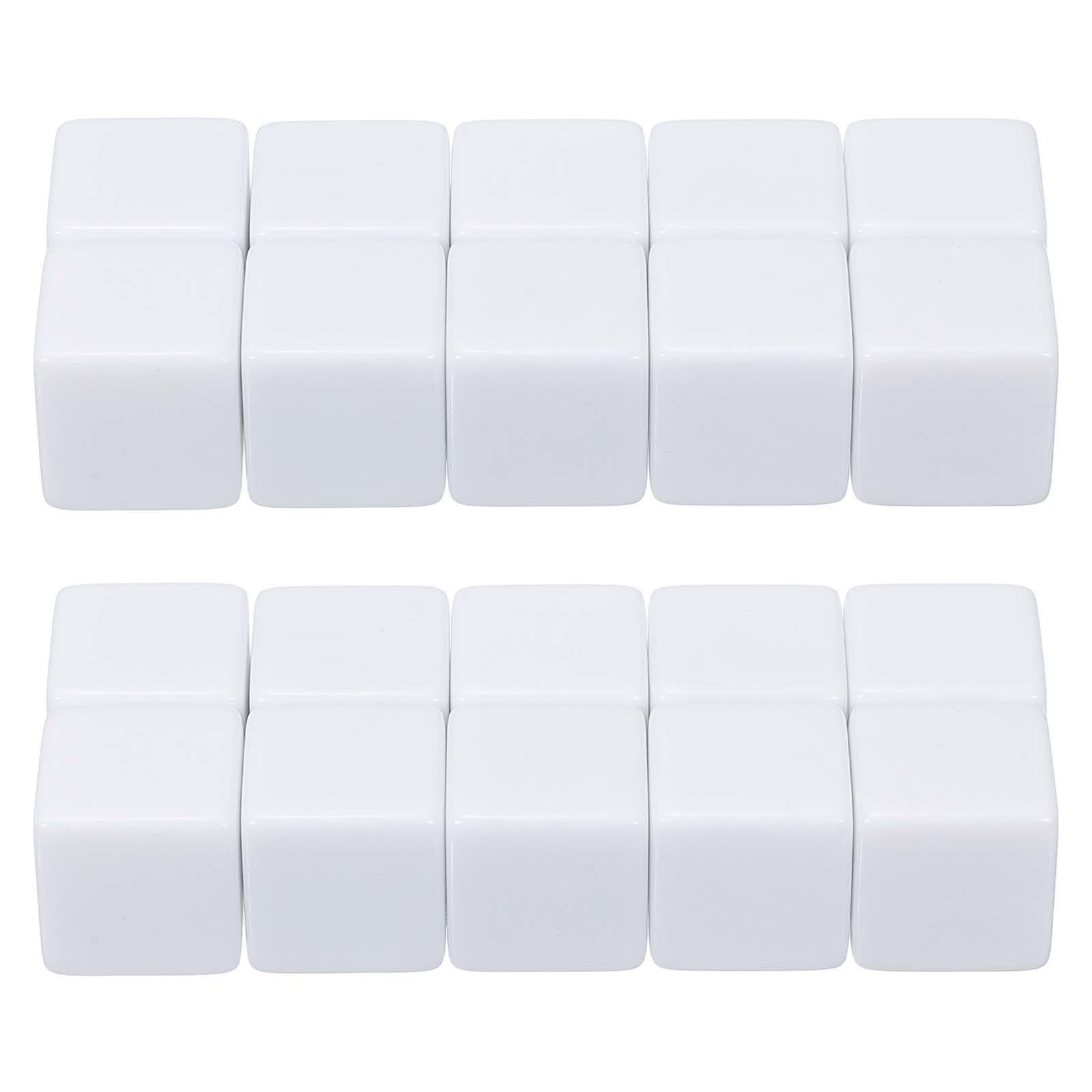 PATIKIL 19 mm Acrylic Dice Blank