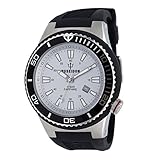 Verschraubte Krone und Boden POSEIDON by KIENZLE XL Uhr Analog mit Silikon Armband UP00618