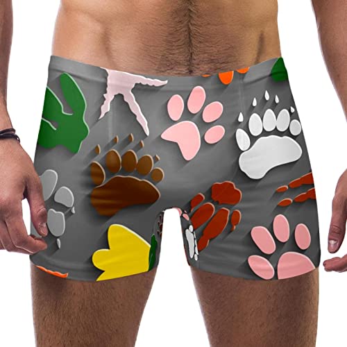 Pantalones cortos de playa para hombre con cintura elástica ajustable talla L
