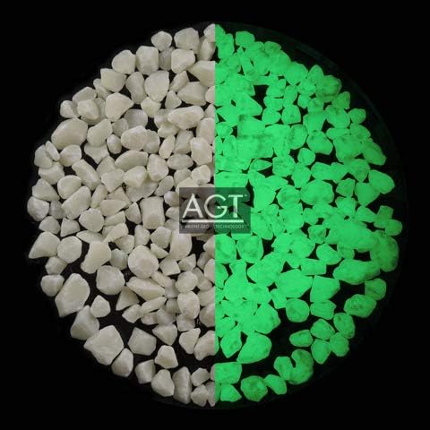 AGT Emerald Yellow 1/4" (8mm) Ultra Grade Glow Stones
