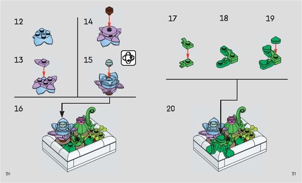LEGO® Botanicals™: Tiny Desert Garden