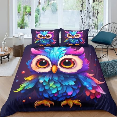 Parure de lit chaton imprimée 3D en microfibre durable pour lit King confortable - 4