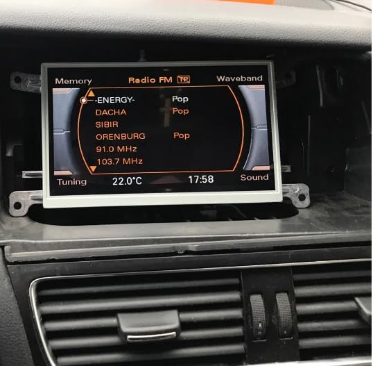 AGCUT 8T0919603E F G A New 6.5Inch LCD Display Screen for Audi A4 B8 A5 Q5 2010 MMI Multi Media Car Navigation Radio