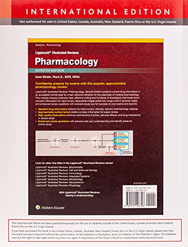 Lippincott Illustrated Reviews: Pharmacology