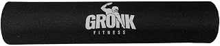Gronk Fitness Barbell Pad for Squats, Lunges and Hip thrusts | Designed for Standard Olympic Weight Bars. High-density Foam with Nylon Cover Helps Support Neck. Shoulders and Hip Joints.