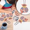 SmoothNovelty 12 Pcs David and Goliath Ornament Christian Craft Kit Bible Stories Sunday School Crafts for Holiday Fun Religious Home Activities #4
