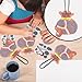 SmoothNovelty 36 Pcs David and Goliath Ornament Craft Kit Sunday School Crafts for Fun Home Activities
