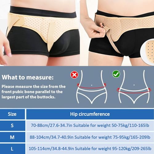 Faja para Hernia Inguinal Ajustable Talla Medium Color Gris miniatura 2