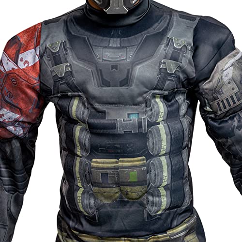 Disfraz Halo Spartan Emile para niños, talla 7-8 miniatura 4