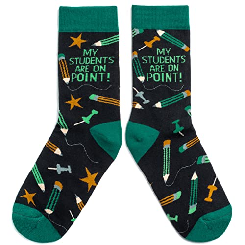 Lavley - Nerd Socks - Funny Gifts for Book Lovers, Music Lovers, Men and Women (US, Alpha, One Size, Regular, Regular, Students) - Thumbnail 7