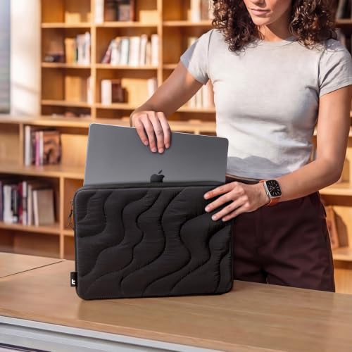 Image of Tomtoc Terra-A27 Laptop Sleeve (14 Inch), Lavascape (Black)