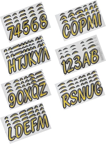 image for Hardline Products Series 400 Factory Matched 3-Inch Boat & PWC Registr